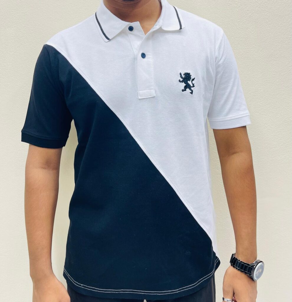 White Black Half Tone Modelled 990x1024